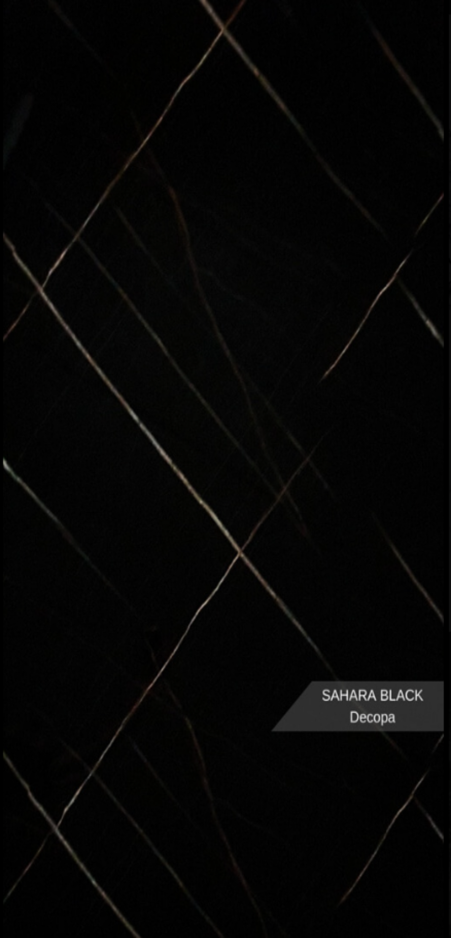 SAHARA BLACK 122x260 cm