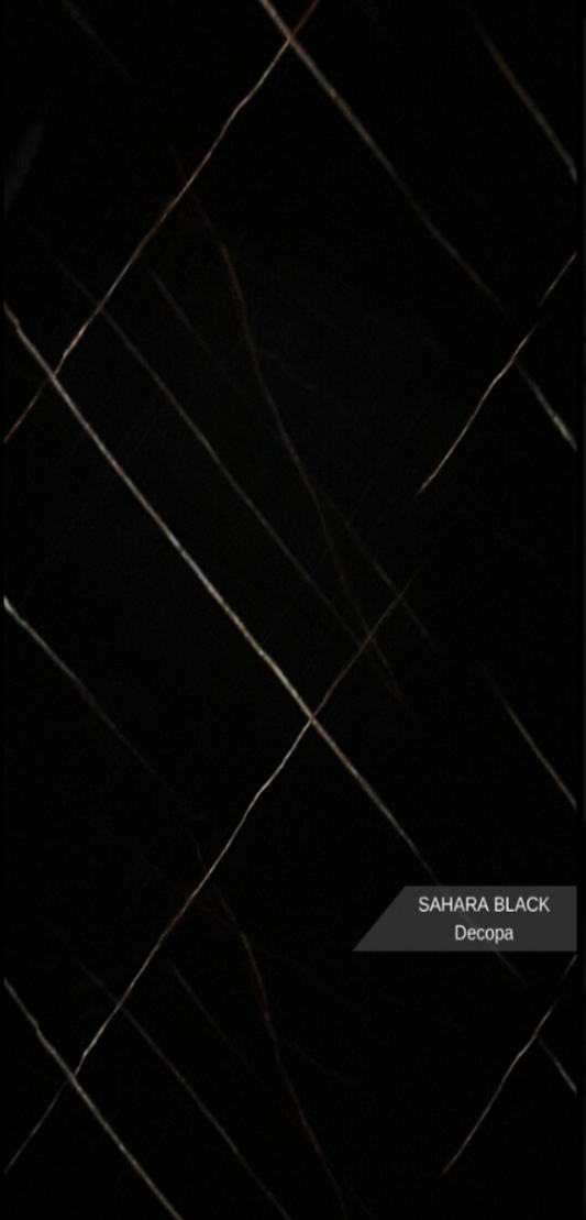 SAHARA BLACK 122x260 cm