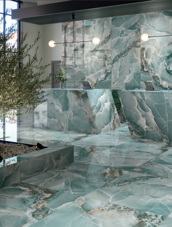 ONYX TURQUOISE ETERNAL 60X120 cm