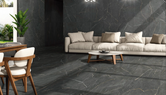 MERAKI ANTHRACITE SATINE 60x120 cm