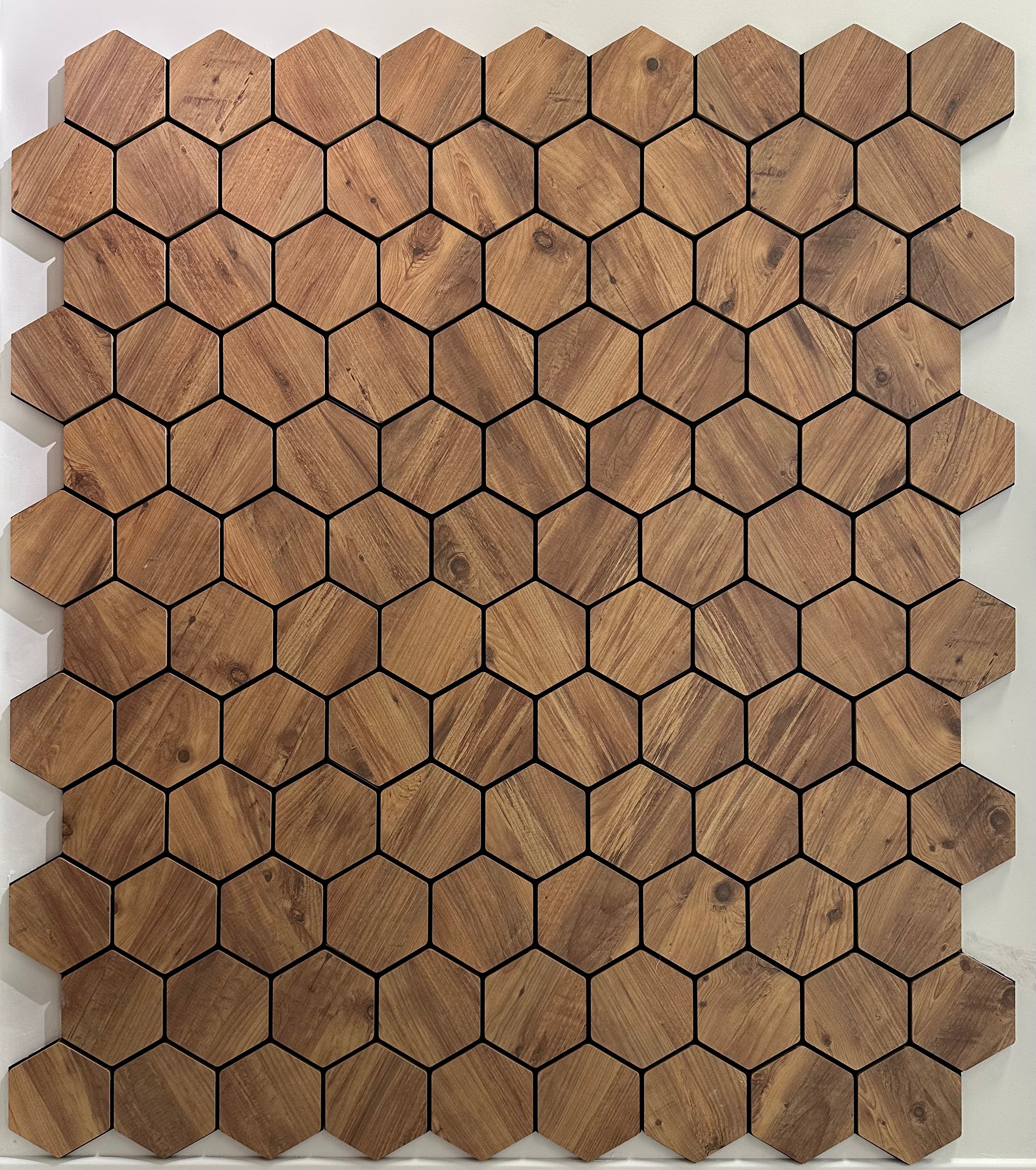 Hexagon Hamilton 57x87 Marron Clair